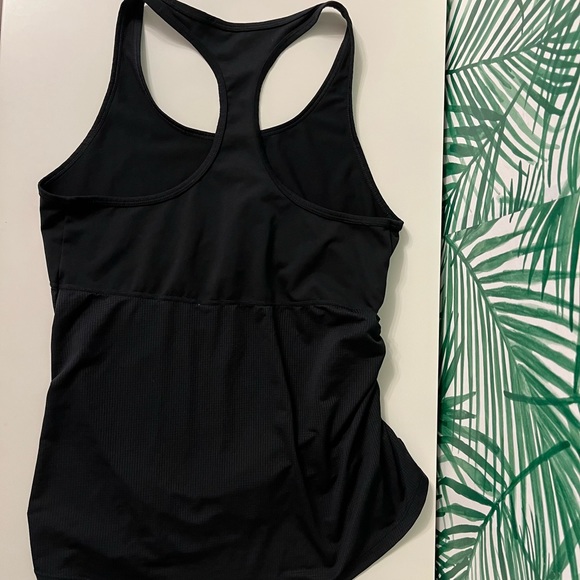 Fabletics Black Racer Back Tank Workout M - Picture 4 of 4